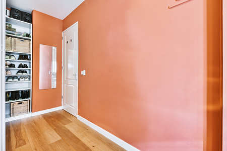 Bright interior design of a luxury houseの写真素材