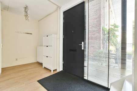 Bright interior design of a luxury houseの写真素材