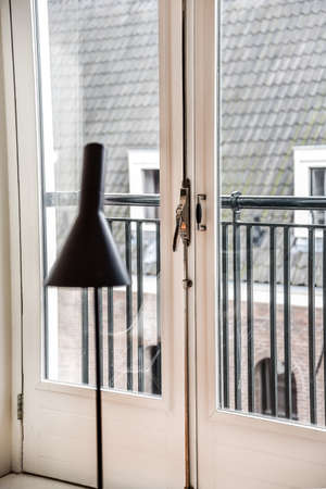 Bright interior design of a luxury houseの写真素材