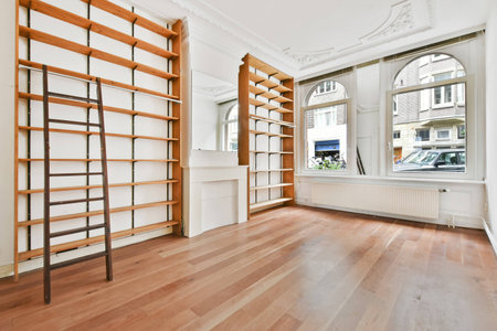 Interior of a stylish room in a luxury house