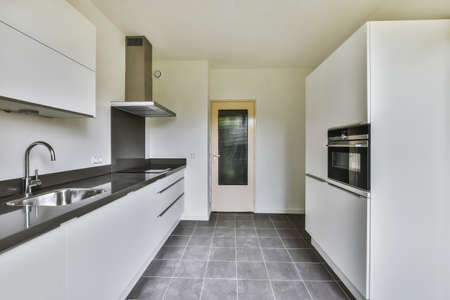 Beautiful and spacious kitchen in an elegant home