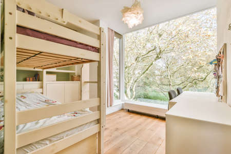 Luxury interior design of a modern childrens room