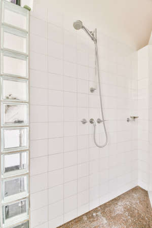 Amazing large shower room in an elegant home