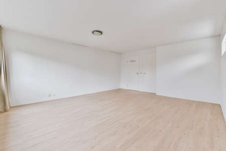 Bright and beautiful room with parquet floors in an elite house