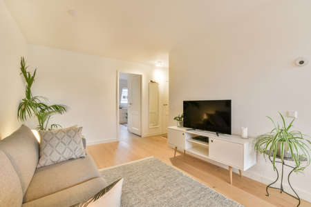 Interior of luxury and beautiful living roomの写真素材