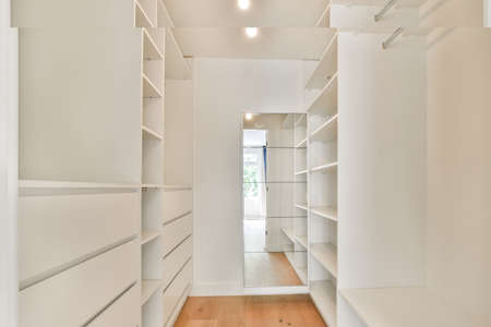 Bright interior design of a luxury houseの写真素材