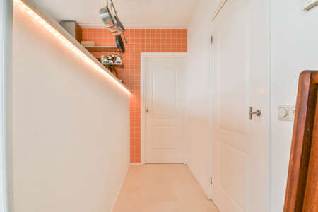 Interior of a modern house with a new renovation