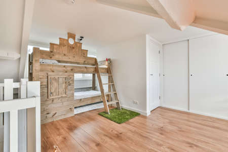 Luxury interior design of a modern childrens room