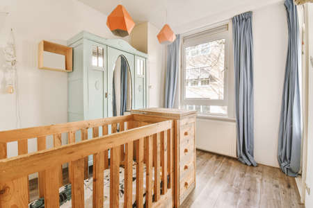 Interior of a spacious room in a luxury house