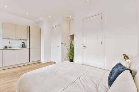 Luxury bedroom of house in beautiful design