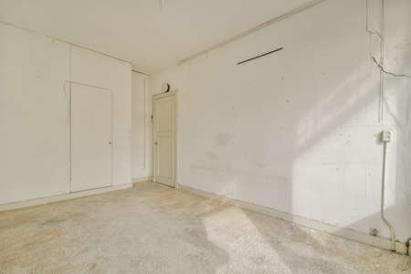 A cozy and spacious empty room in a luxury house