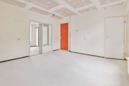 A cozy and spacious empty room in a luxury house