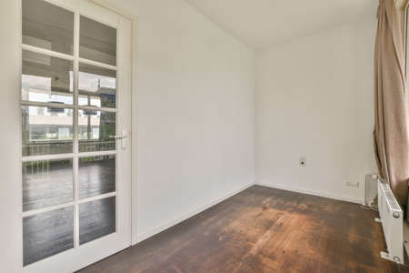 A cozy and spacious empty room in a luxury house