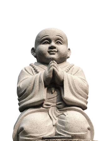 statue jizo stone Sideの写真素材