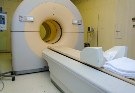 Sophisticated MRI Scanner at hospital.