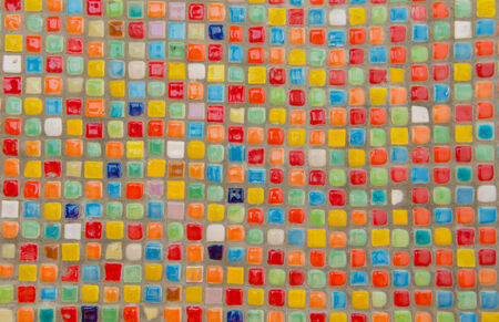 Mosaic tiles of Colorful  for backgroundの写真素材