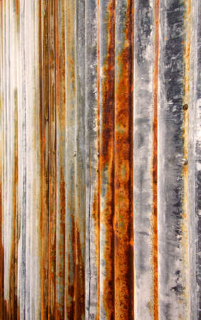 Rust texture zinc wall for background
