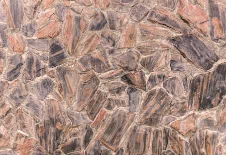 Stone floor plastered with cement for background