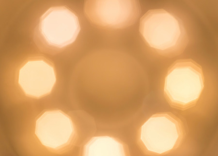 Abstract bokeh from Lighting decor for background.