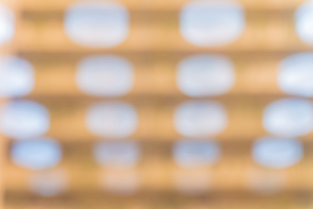 Abstract bokeh from Lighting decor for background.の写真素材