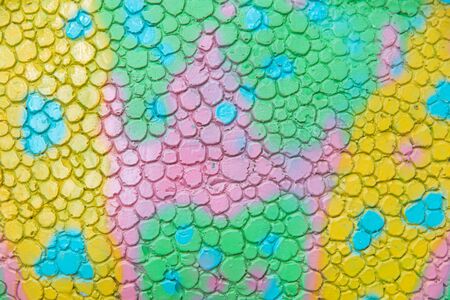 pattern of cement colorful abstract for background.の写真素材