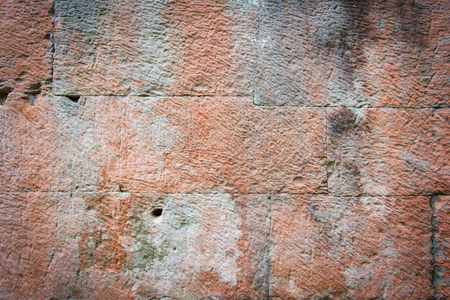 Brown marble brick wall abstract for background.の写真素材