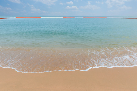 Tropical beach in Phuket Andaman Sea Thailand.の写真素材