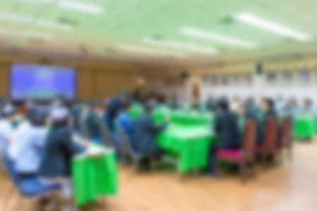 Blur of business Conference and Presentation in the conference hall.の写真素材