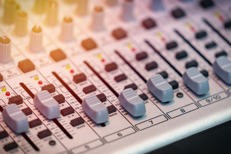 equipment for sound mixer control, electornic device.