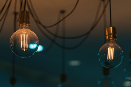 Beautiful Vintage Lighting decor for building interiors.