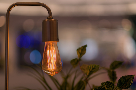 Beautiful Vintage Lighting decor for building interiors.の写真素材