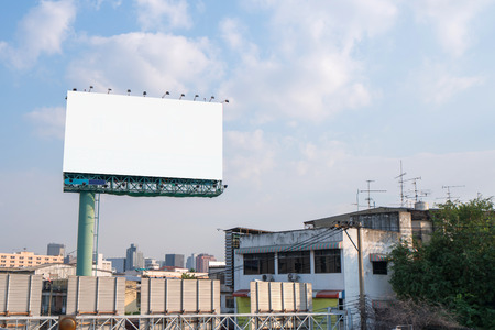 Billboard or advertising poster for advertisement concept
