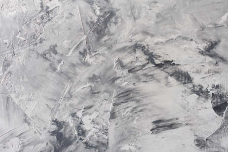 Cement Concrete Wall abstract grey background or gray cracked wall texture.