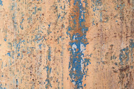 Rust texture as metal plate background.