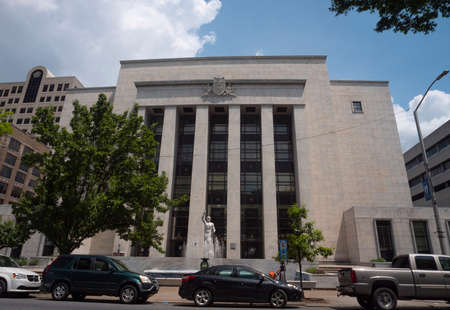 Harrisburg, Pennsylvania/USA - May 26, 2018: Dauphin County Courthouse Exteriorのeditorial素材