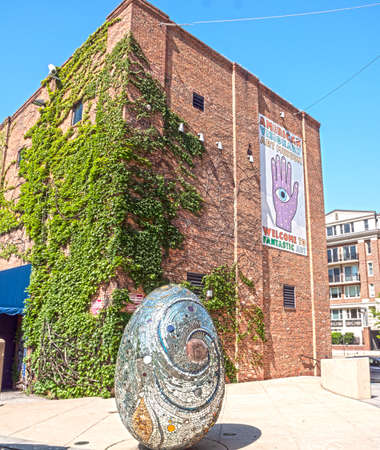Baltimore, Maryland/USA - May 24, 2018: American Visionary Art Museumのeditorial素材