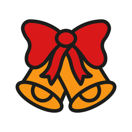 christmas icon. new year, winter celebrationのイラスト素材