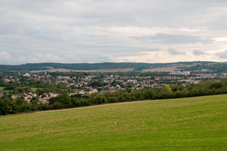 Beautiful Picturesque Countryside of France, near the Historic City of Verdun