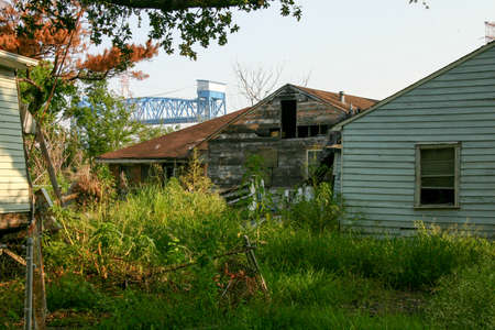 New Orleans, Louisiana, June 26, 2006: The aftermath in The Ninth Ward of Hurricane Katrina that stuck in August 2005のeditorial素材