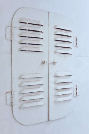 Old hatch from a ship