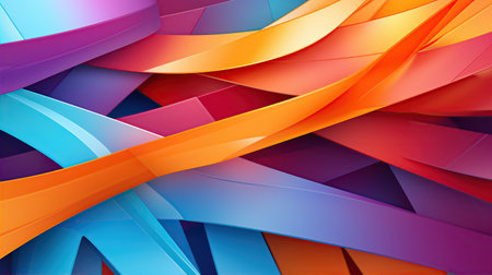 Colorful abstract background vibrant pattern. Created with Generative AIの素材