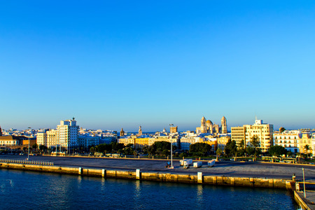 View of Cadiz, Andalusia, Spainの写真素材