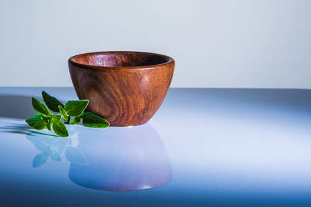 Wooden Bowlの写真素材