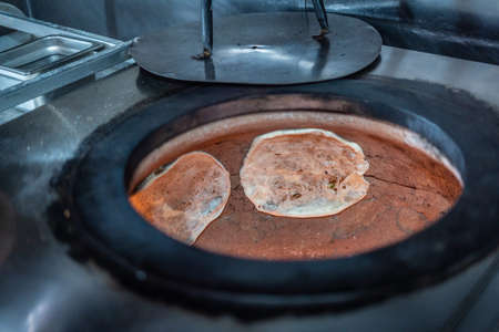 Tandoori oven for indian cuisine kitchenの写真素材