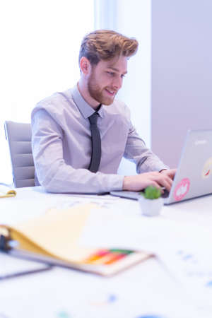 Office employee having a meeting with their teamの写真素材