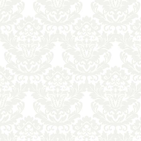Vector floral damask pattern background. Luxury classic floral damask ornament, royal Victorian vintage texture for wallpapers, textile, fabric. Floral baroque elementのイラスト素材