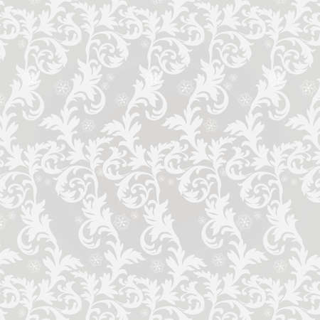 Classic damask floral ornament. Vectorのイラスト素材