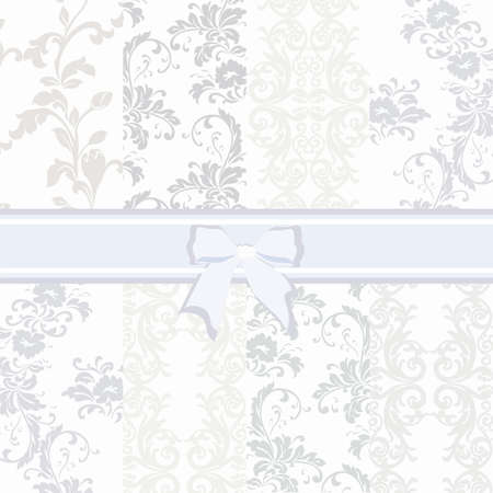 Vintage set with floral ornaments patterns. Vectorのイラスト素材