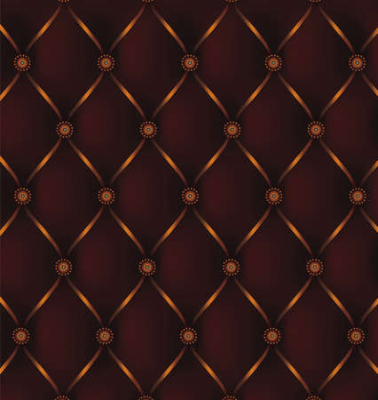 Elegant Leather pattern with diamond shapes. Vectorのイラスト素材