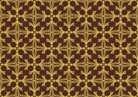 Abstract Ornament Pattern background. Vector ornament patternのイラスト素材